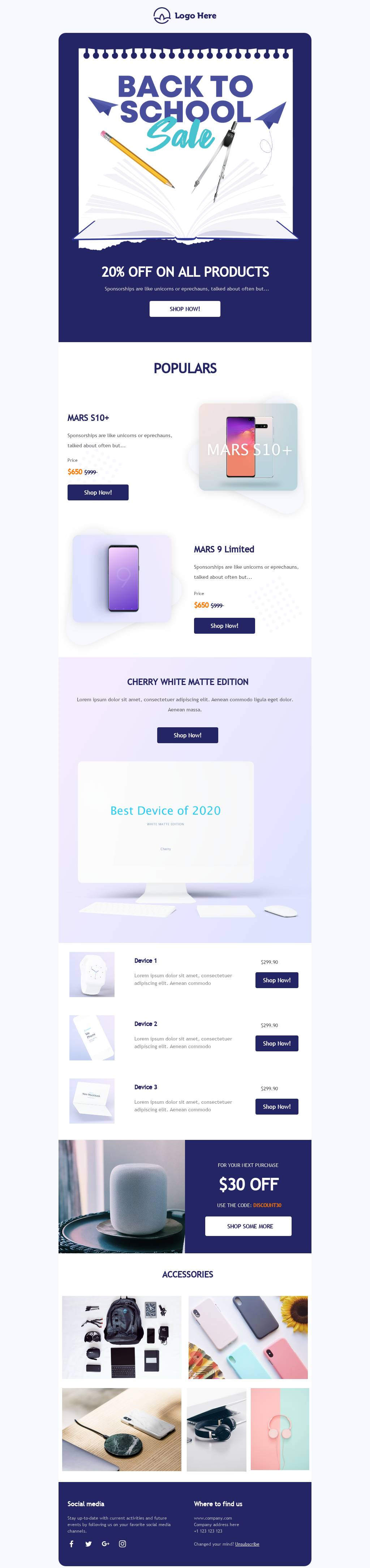 Back to Class and Looking cool templates