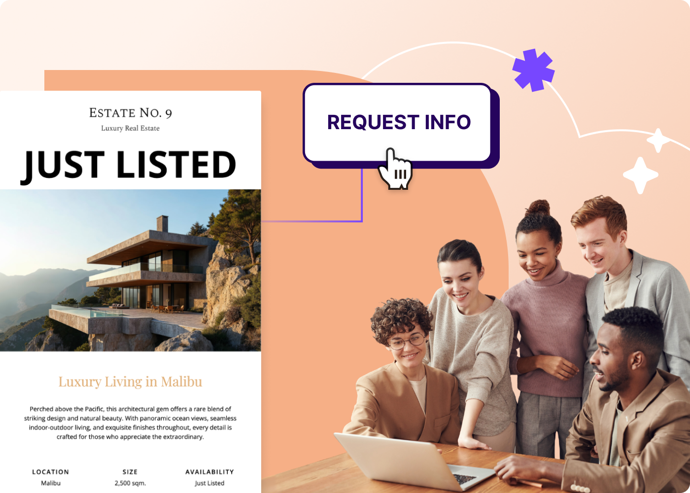 Real estate landing page blog hero image 