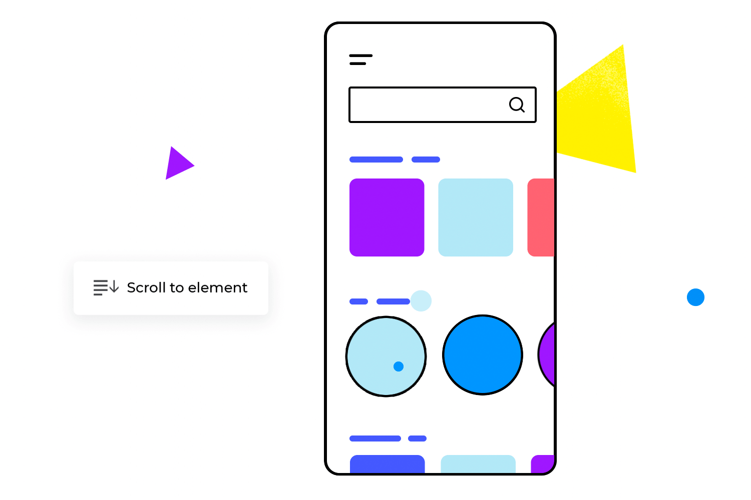 Mobile-optimized real estate landing page layout showing scrollable content and intuitive UX design for capturing investor leads.